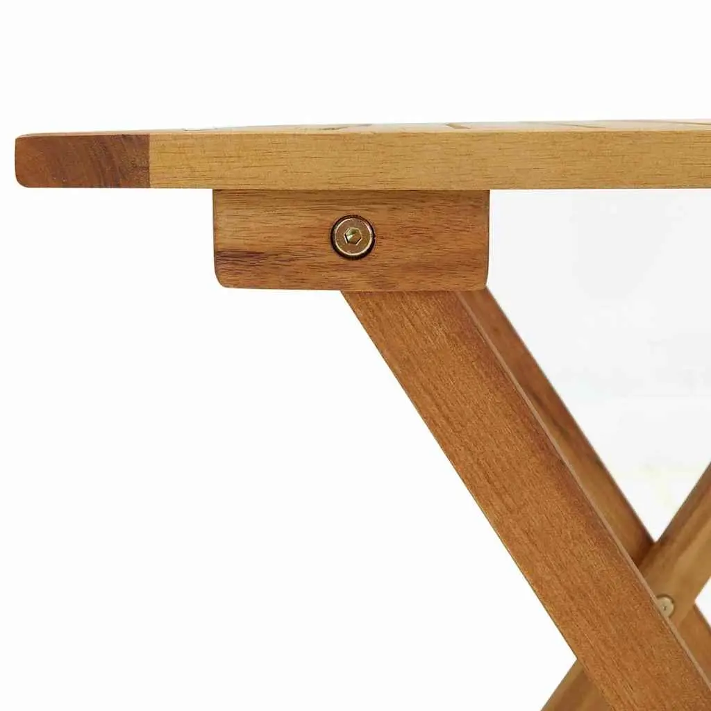 Outdoor Deck Chair with Footrest and Table
