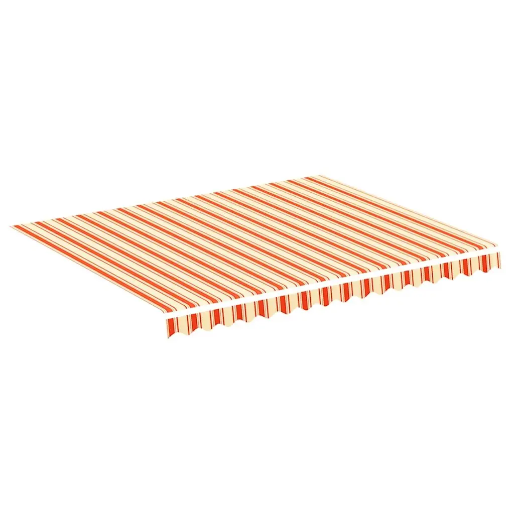 Replacement Awning Fabric Yellow Orange 3x2.5m