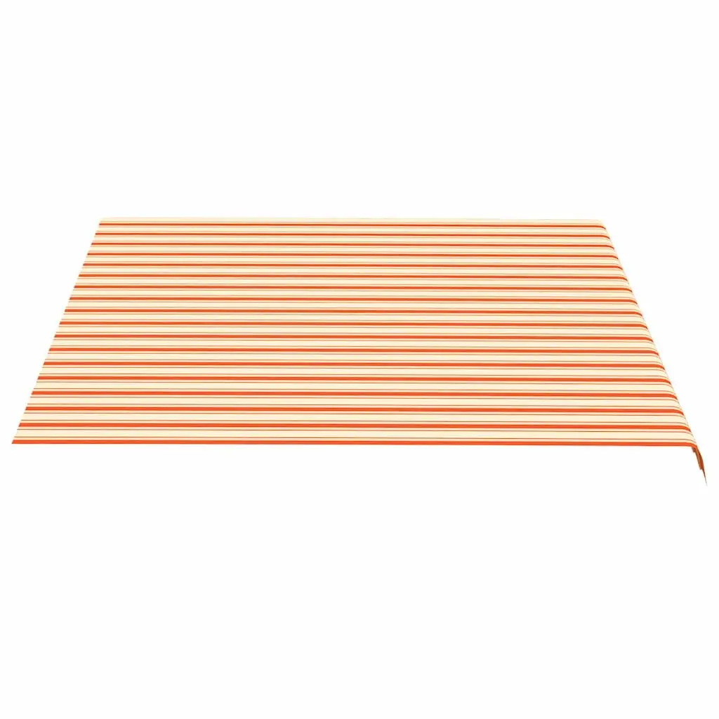 Yellow and Orange Awning Replacement Fabric 4x3.5m