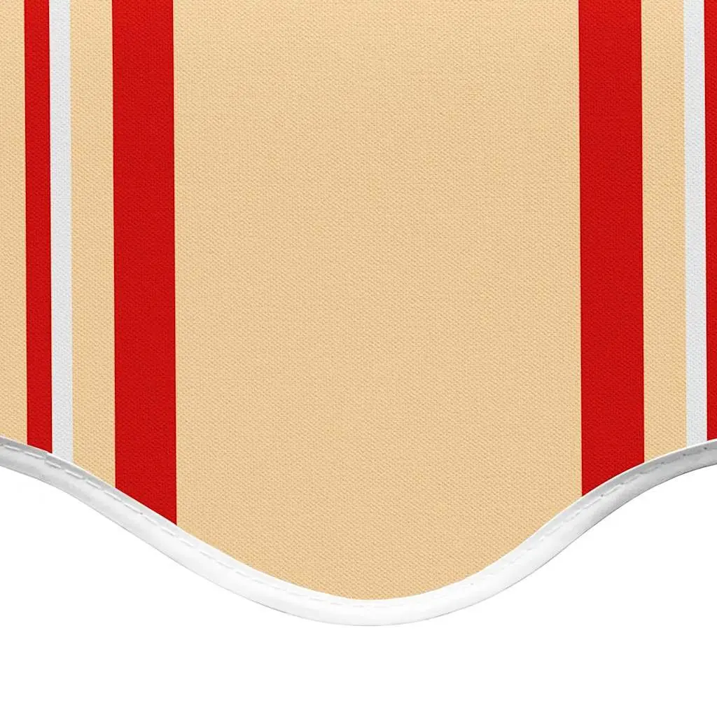 Yellow and Orange Awning Replacement Fabric 4x3.5m