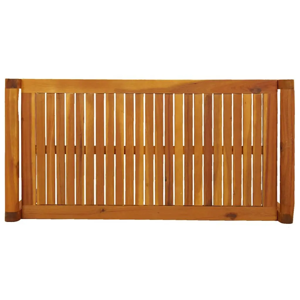 Solid Wood 2-Piece Garden Lounge Set with Cushions