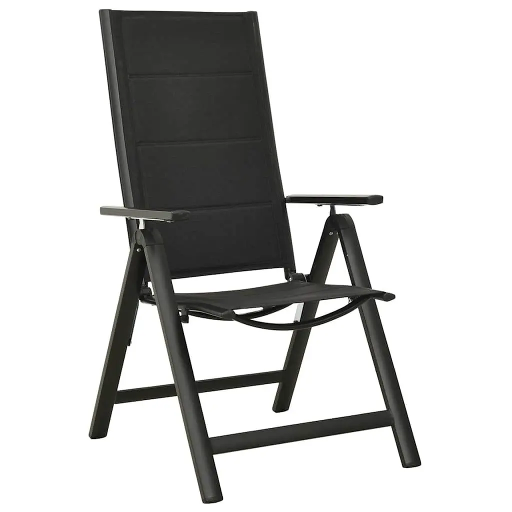 Folding Garden Chairs 2 pcs Outdoor Seating