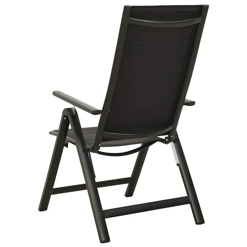 Folding Garden Chairs 2 pcs Outdoor Seating