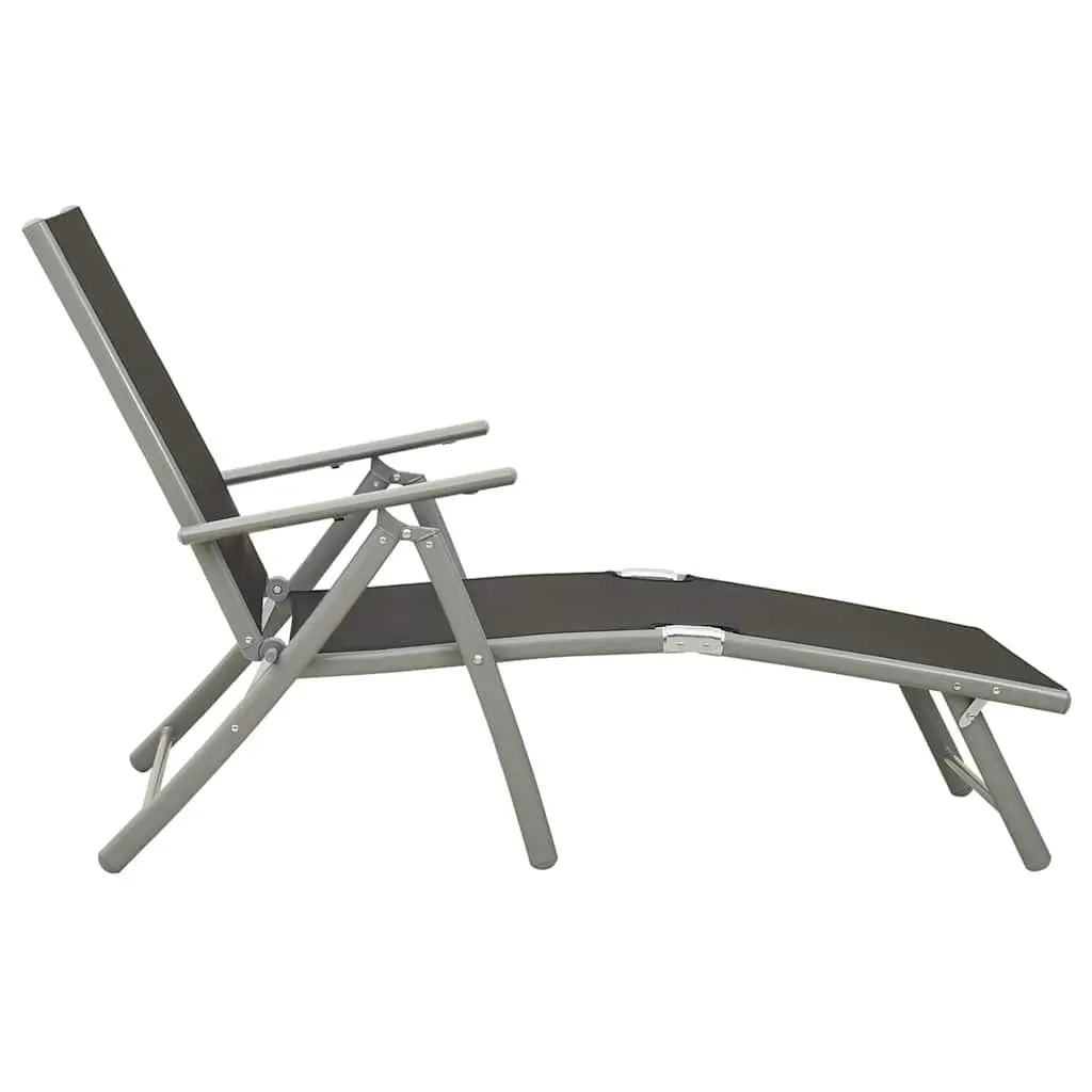 Adjustable Folding Sun Lounger for Outdoors