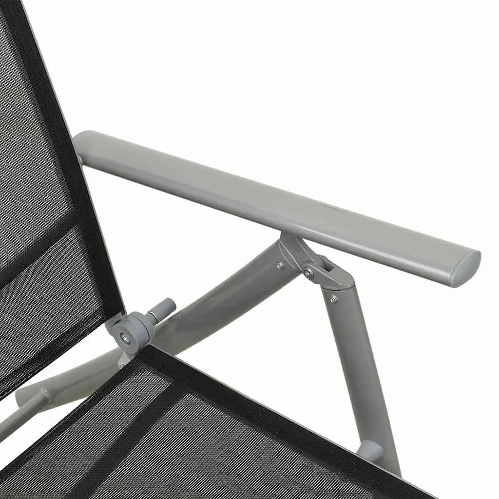 Adjustable Folding Sun Lounger for Outdoors