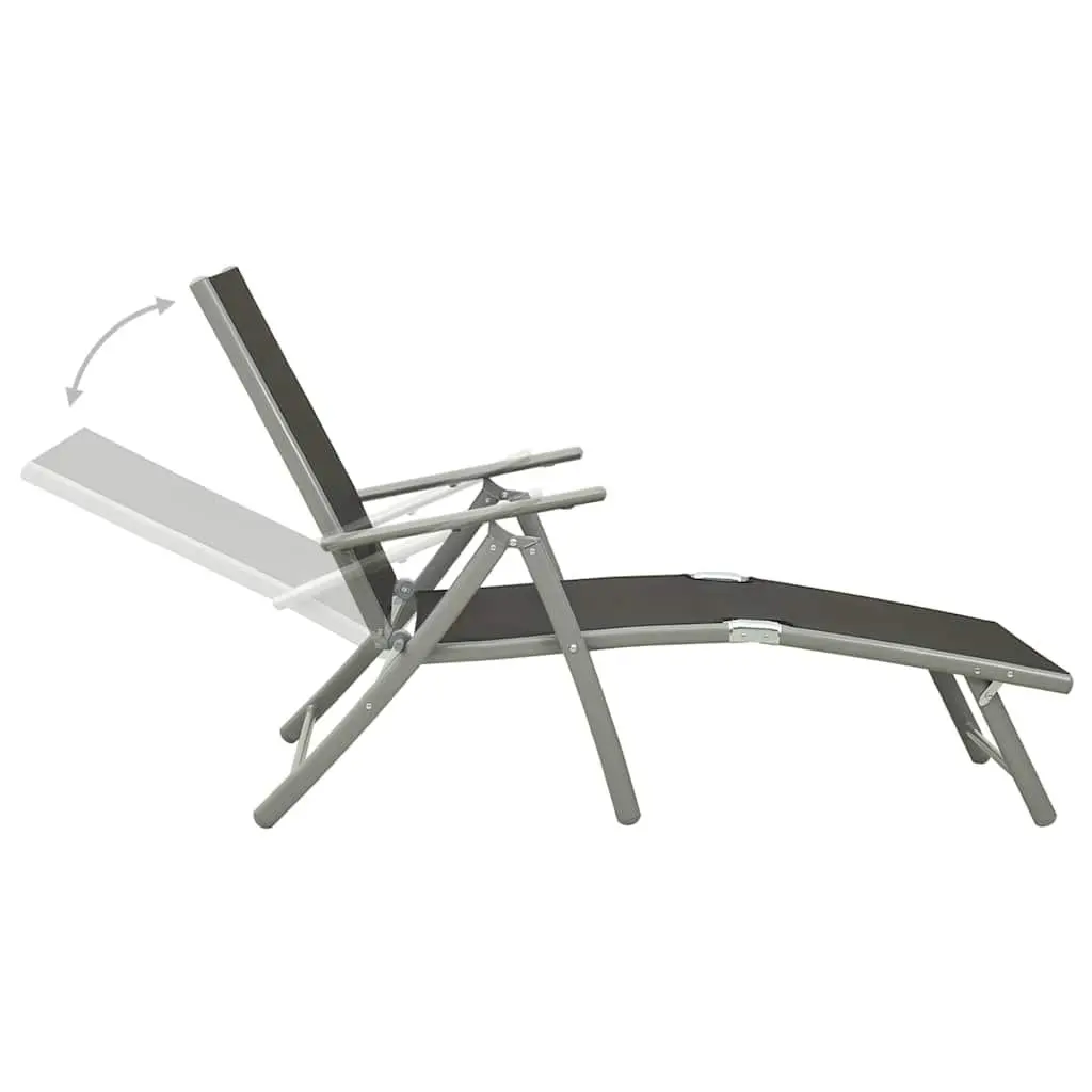 Adjustable Folding Sun Lounger for Outdoors