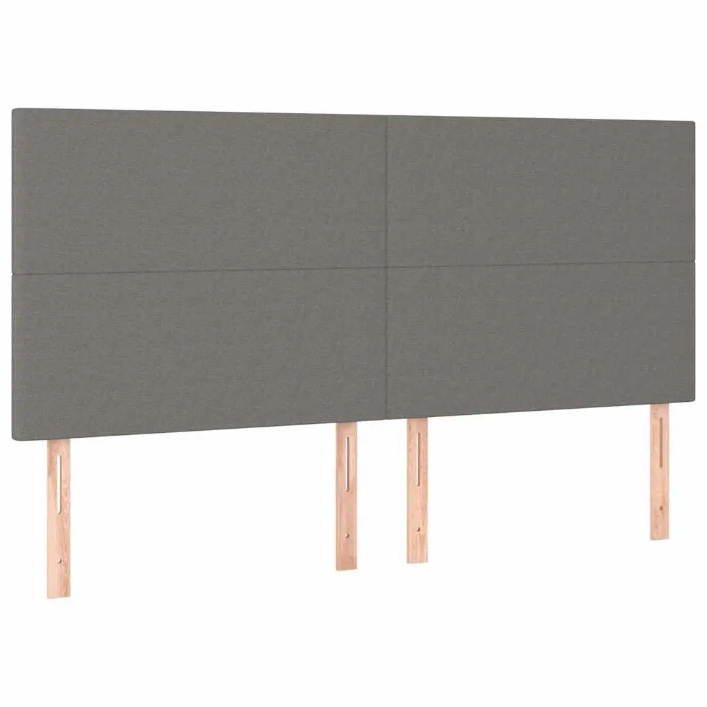 LED Headboard 200 cm in Grey with Adjustable Lights
