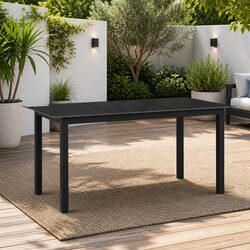 Stylish Outdoor Garden Dining Table 150x90cm