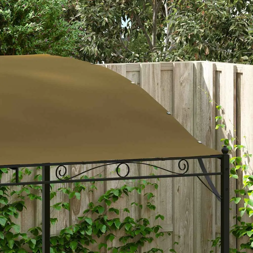 Taupe Sunshade Awning 3x2.4 m for Outdoors