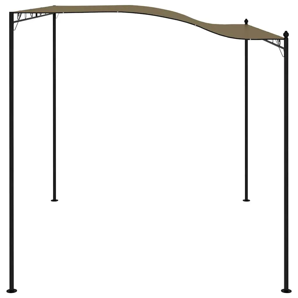 Taupe Sunshade Awning 3x2.4 m for Outdoors