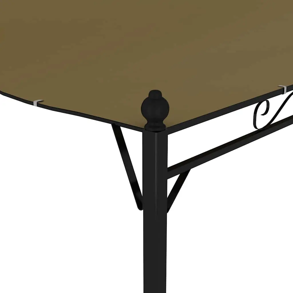 Taupe Sunshade Awning 3x2.4 m for Outdoors