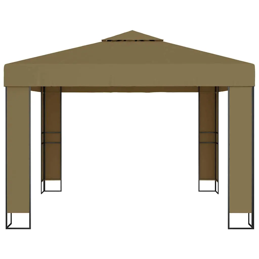 Double Roof Garden Gazebo 3x3x2.7m