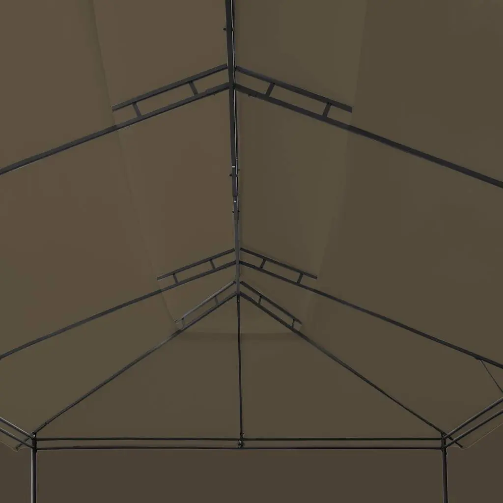 Gazebo Polyester 600 x 298 x 270 cm Taupe