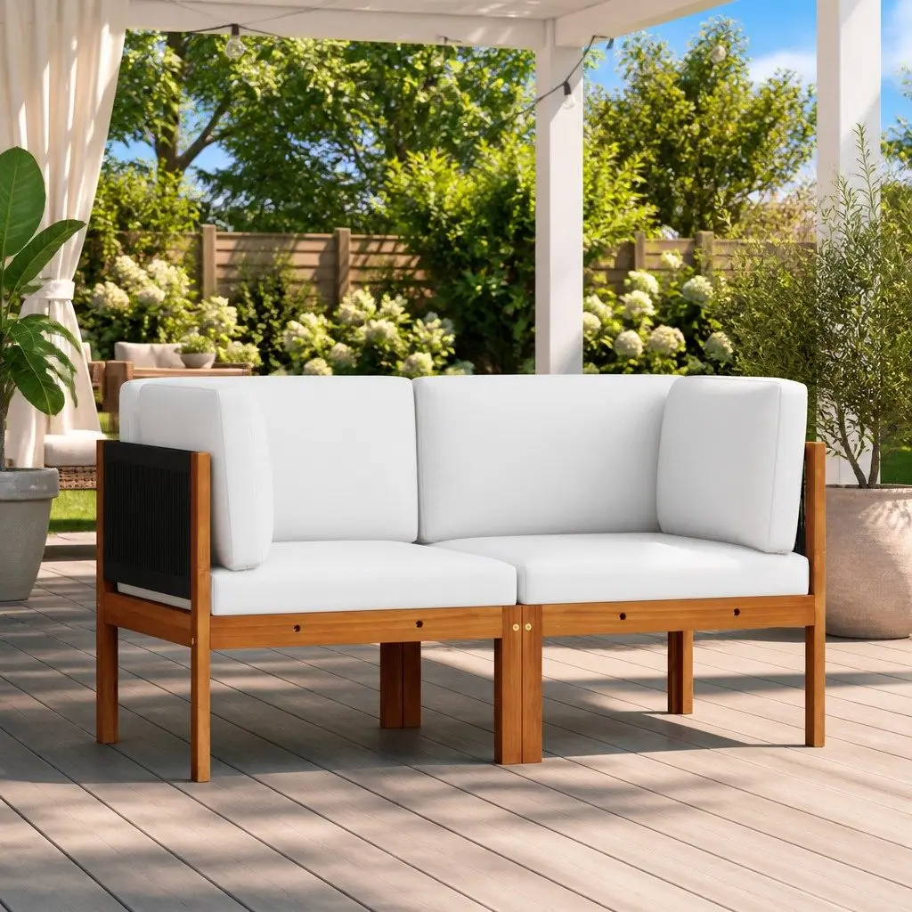 Outdoor Sectional Corner Sofas with Cushions