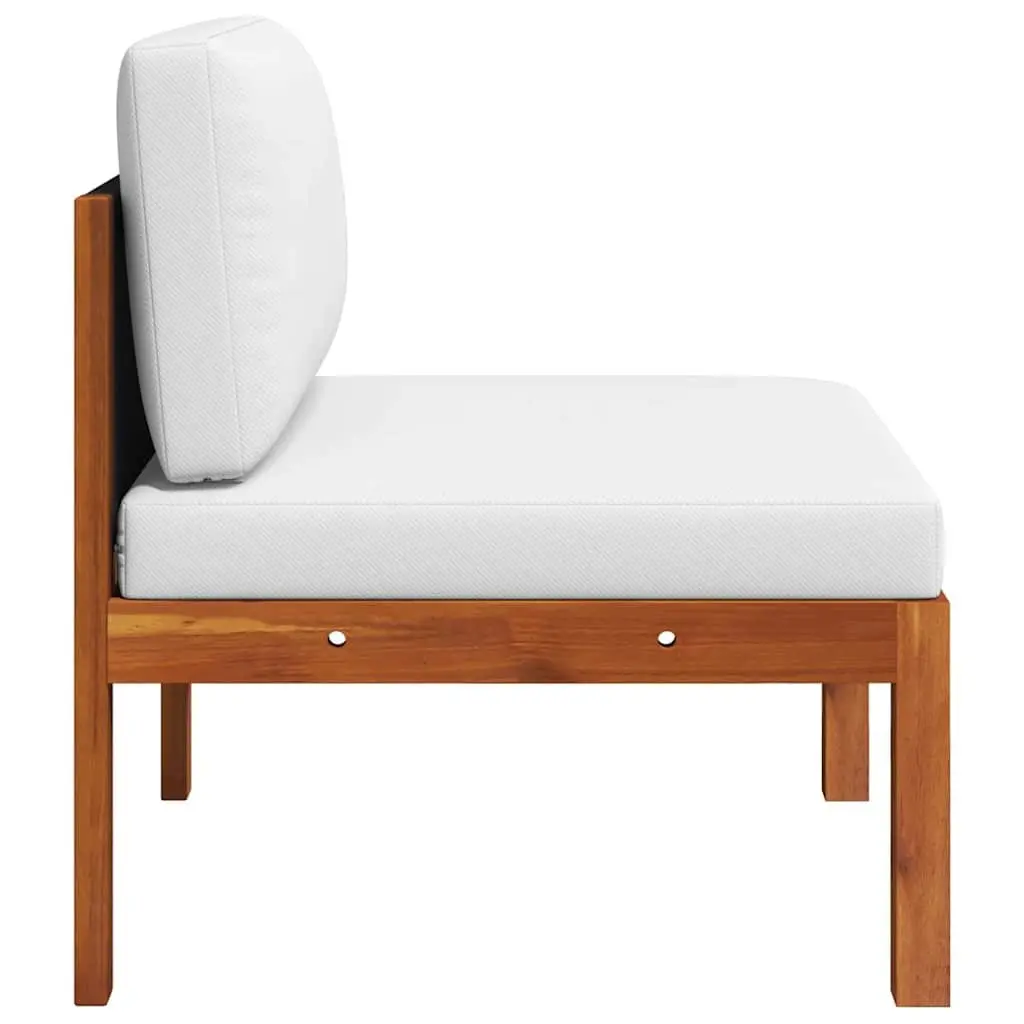 2-Piece Garden Lounge Set with Rope Backrests