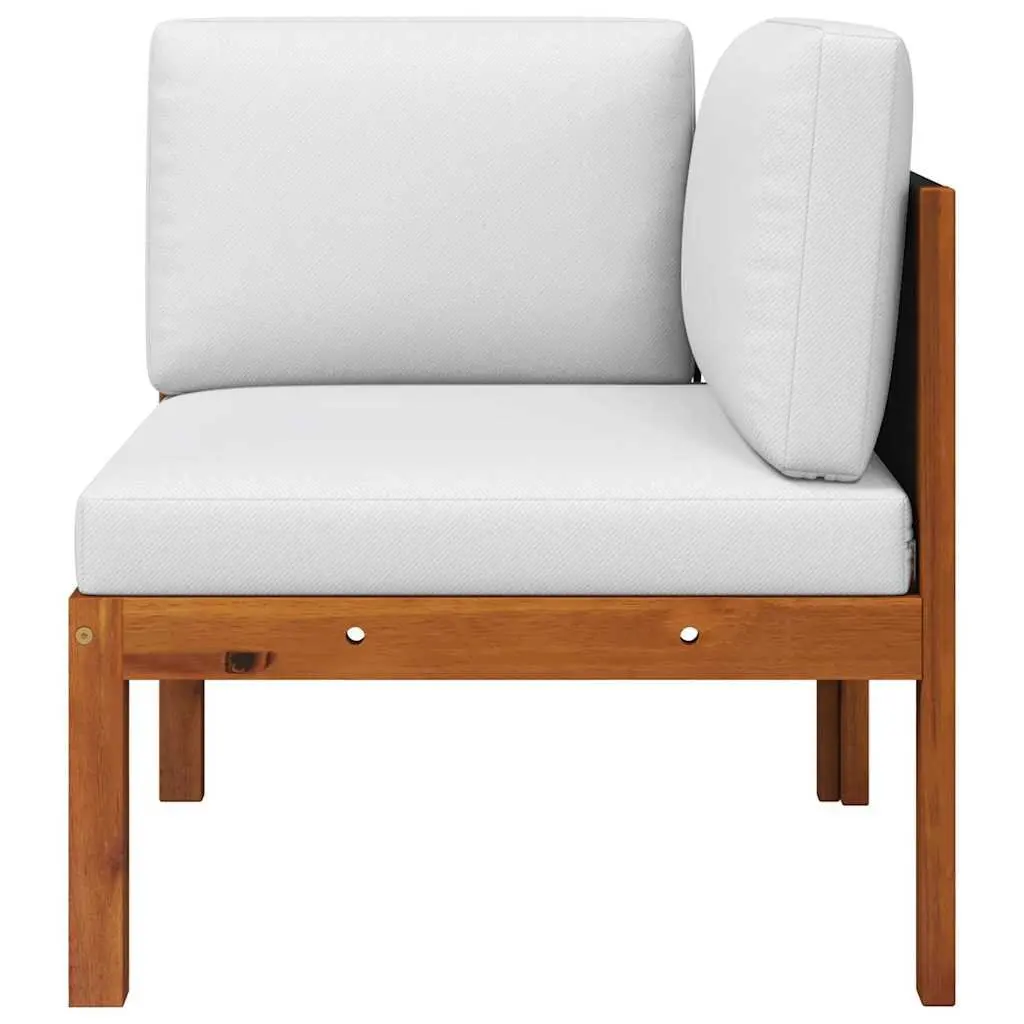 2-Piece Garden Lounge Set with Rope Backrests