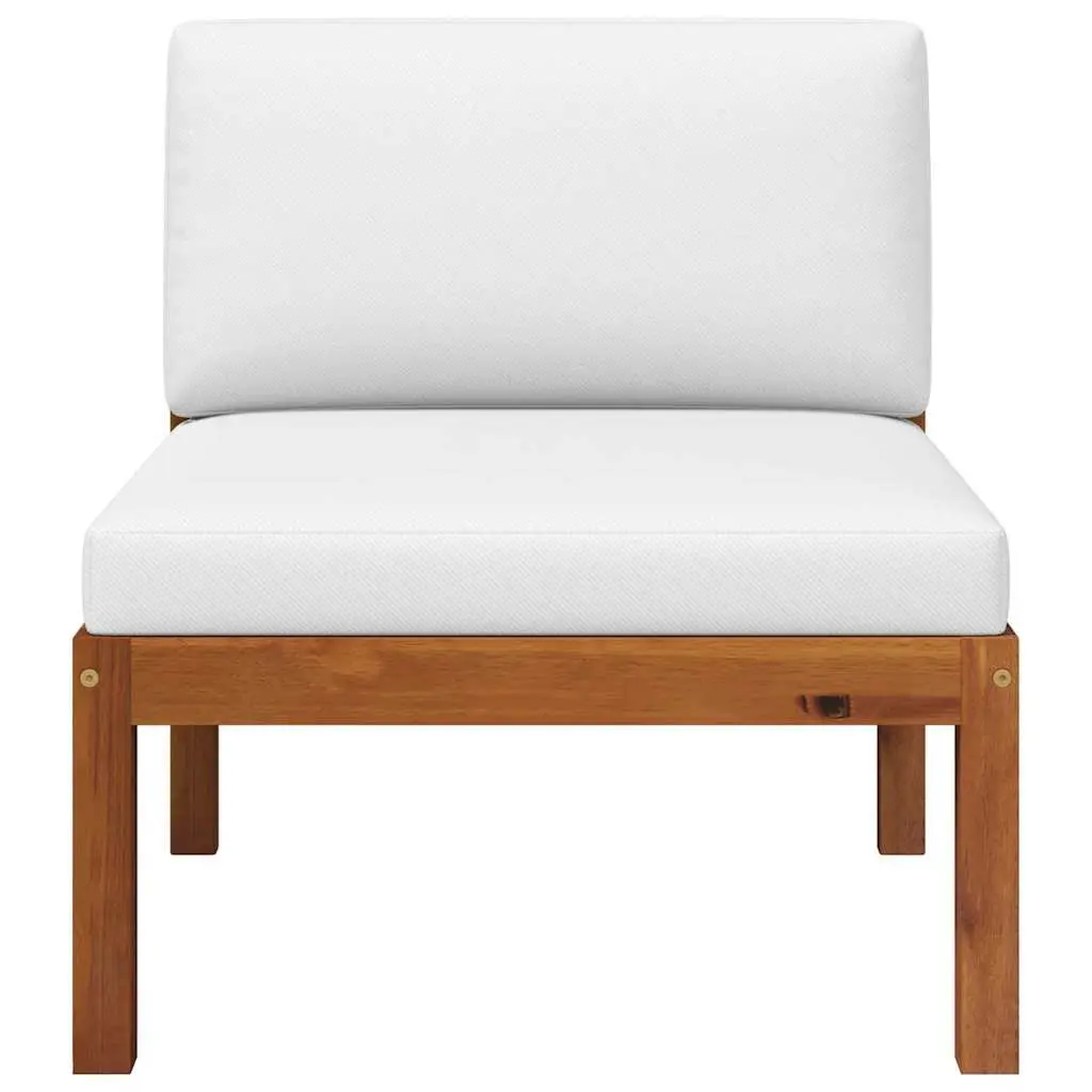 2-Piece Garden Lounge Set with Rope Backrests