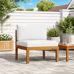 Stylish Modular Outdoor Sofa with Removable Cushions