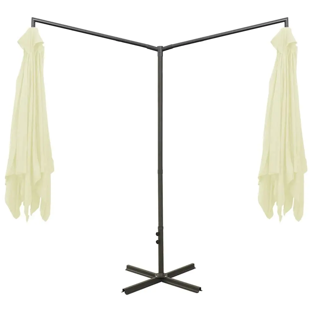 Double Garden Parasol for Outdoor Spaces