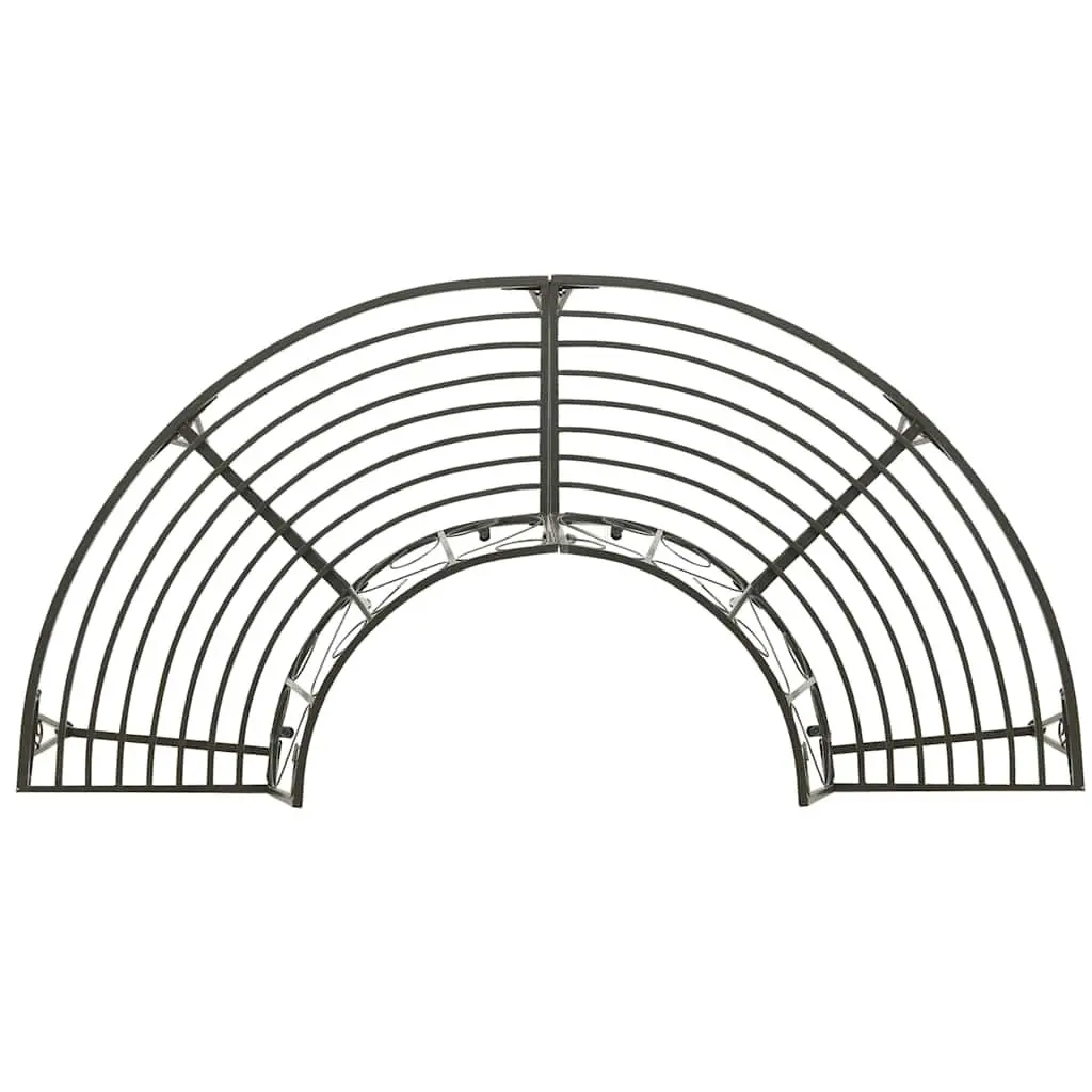 Half Round Tree Bench 160cm for Outdoor Use