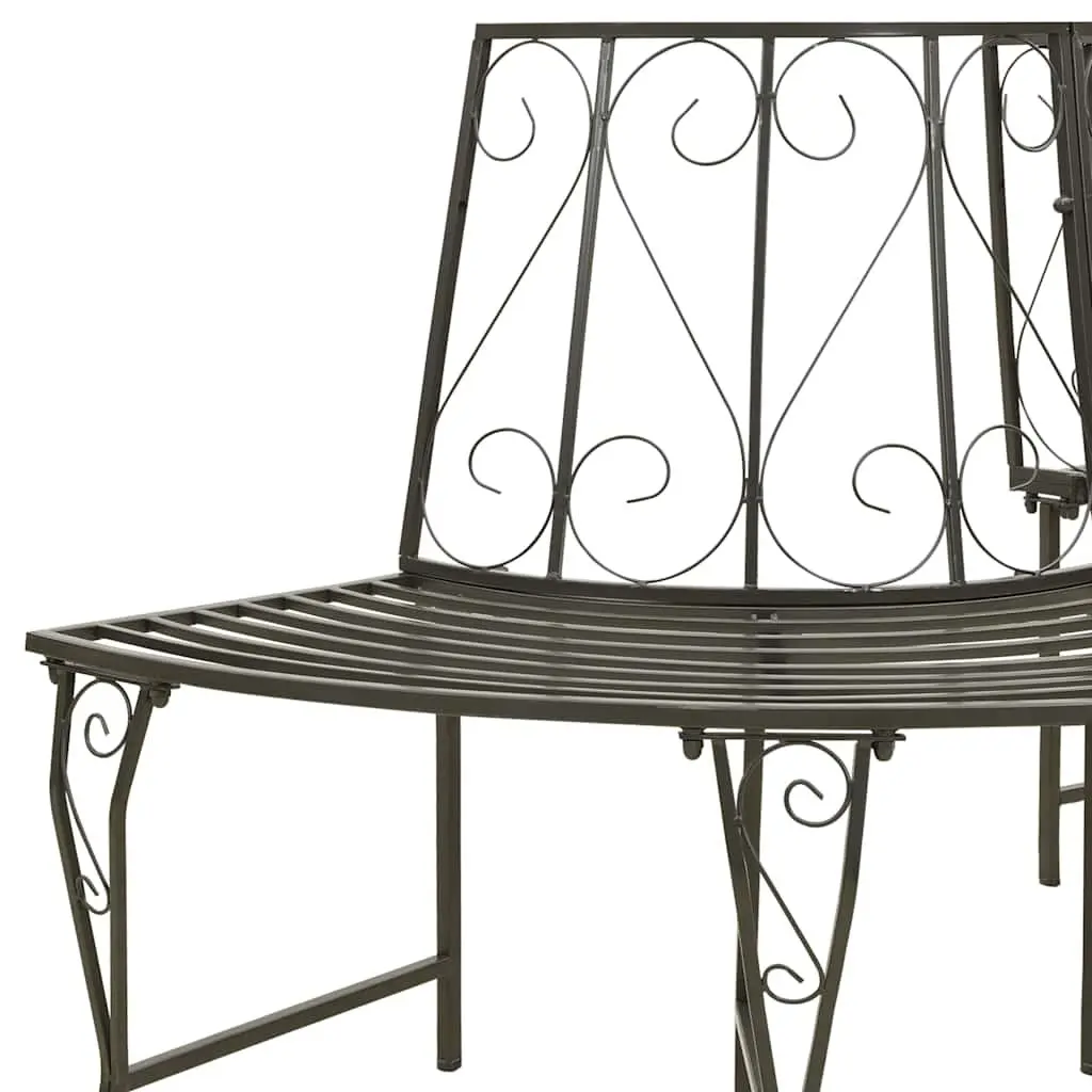 Half Round Tree Bench 160cm for Outdoor Use