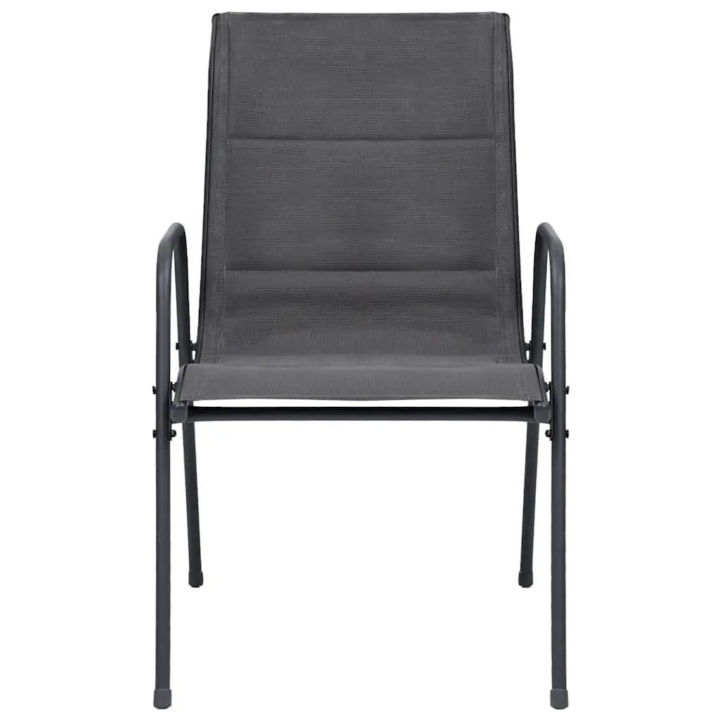 Stackable Outdoor Dining Chairs Set of 6