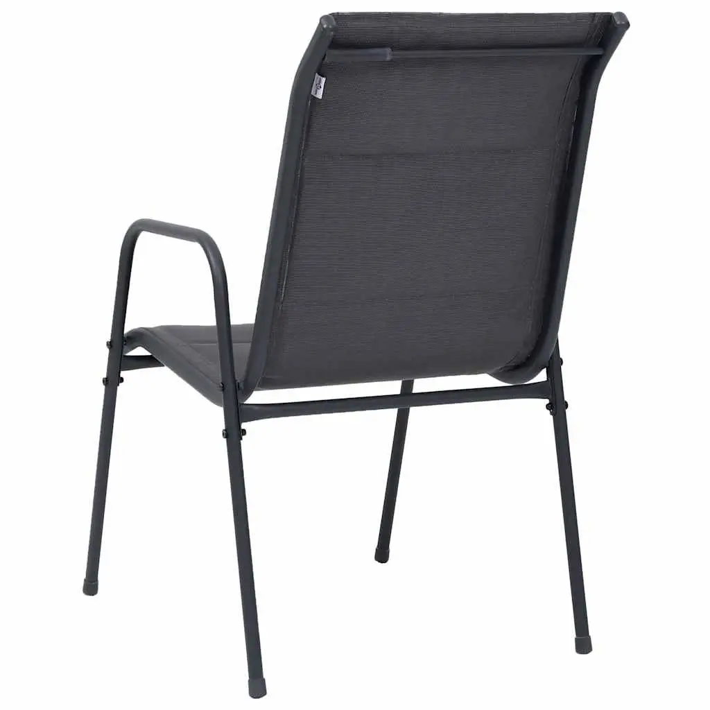 Stackable Outdoor Dining Chairs Set of 6