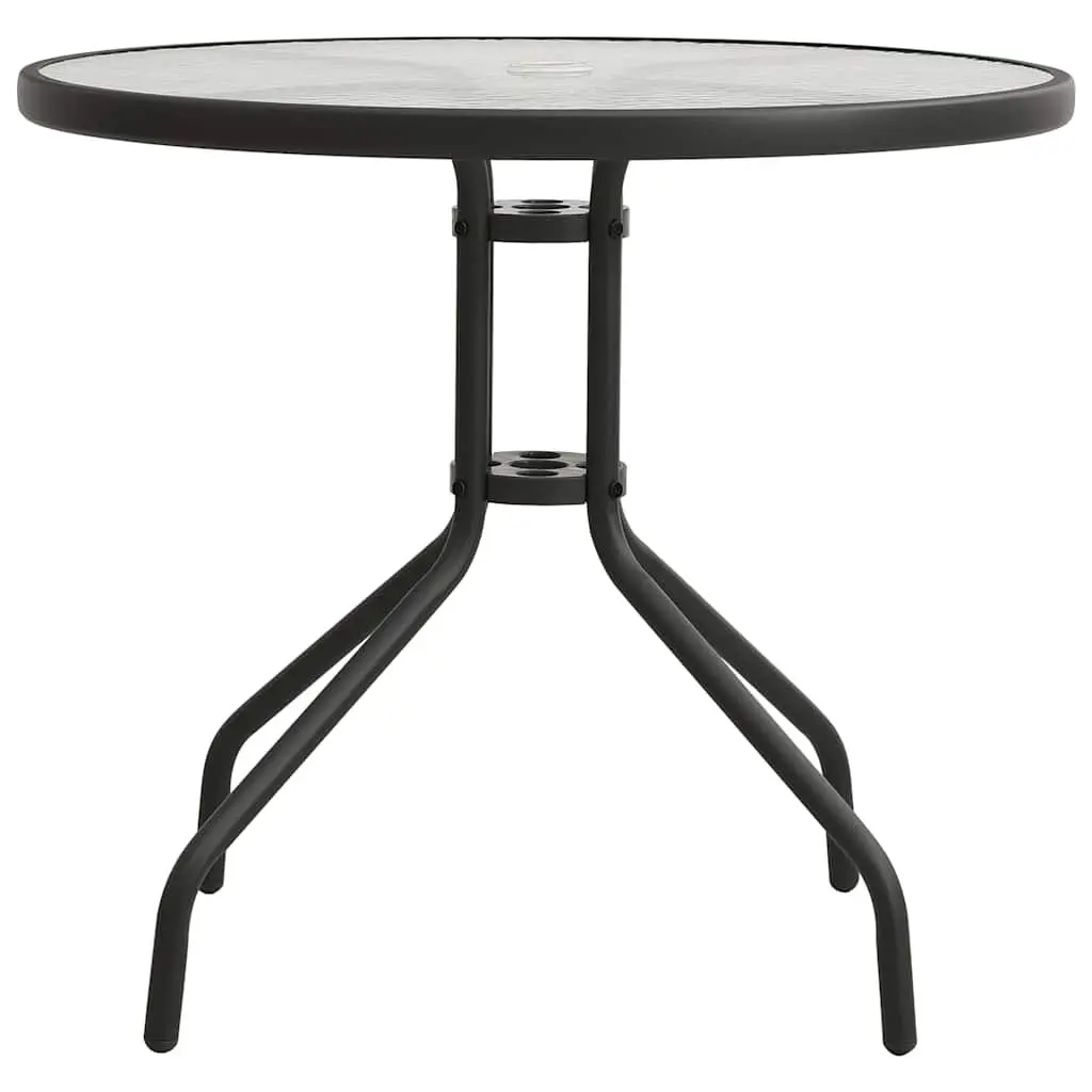 Round Bistro Garden Table for Outdoor Use