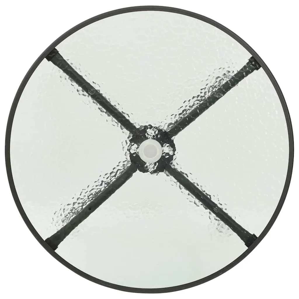 Round Bistro Garden Table for Outdoor Use
