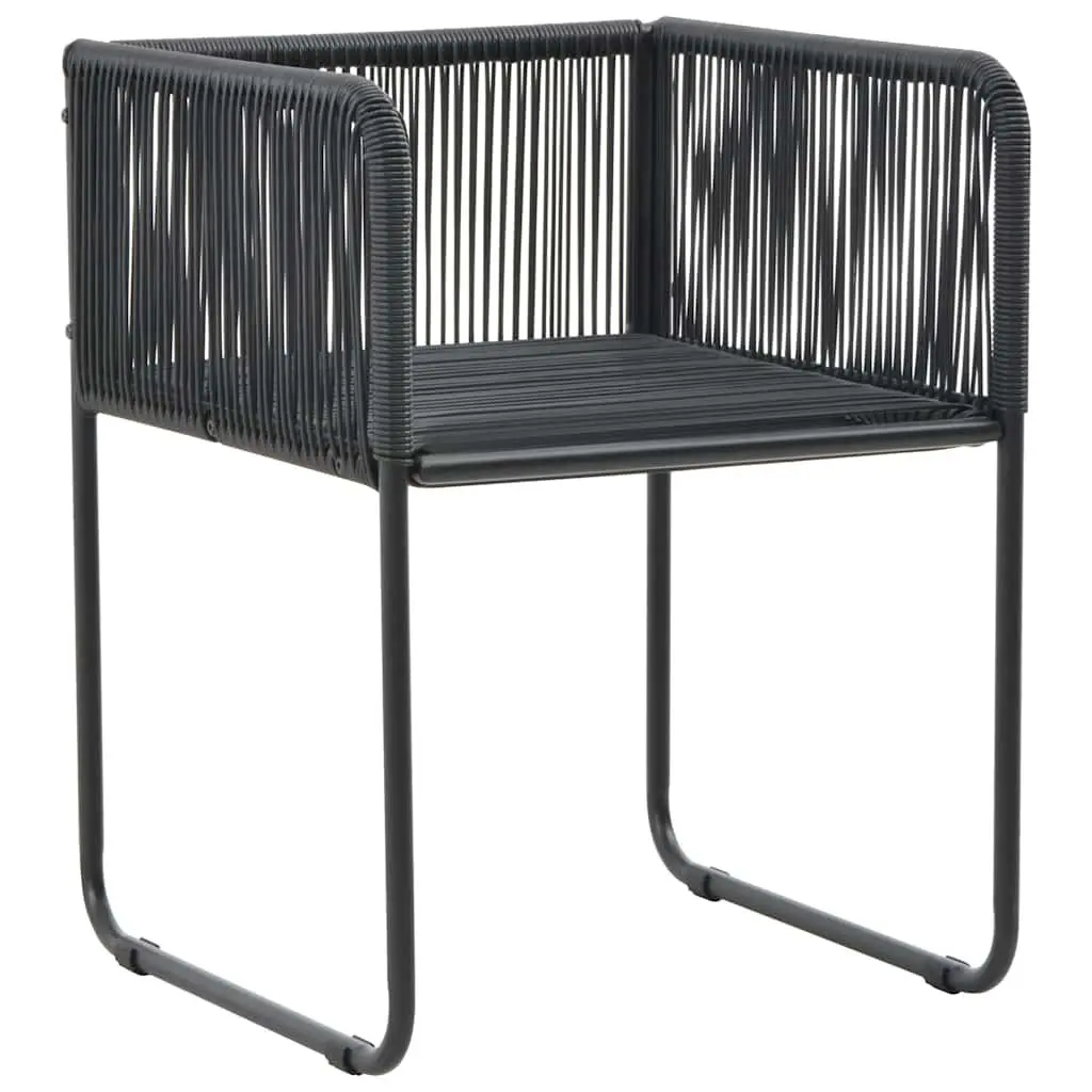 Set of 4 Outdoor Dining Chairs with Cushions