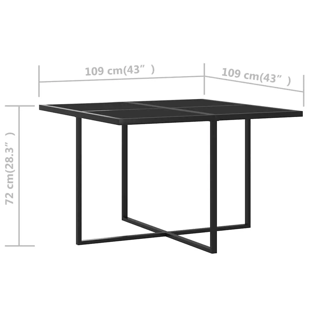 Outdoor Dining Set PE Rattan 5 Piece Grey Patio Garden Furniture
