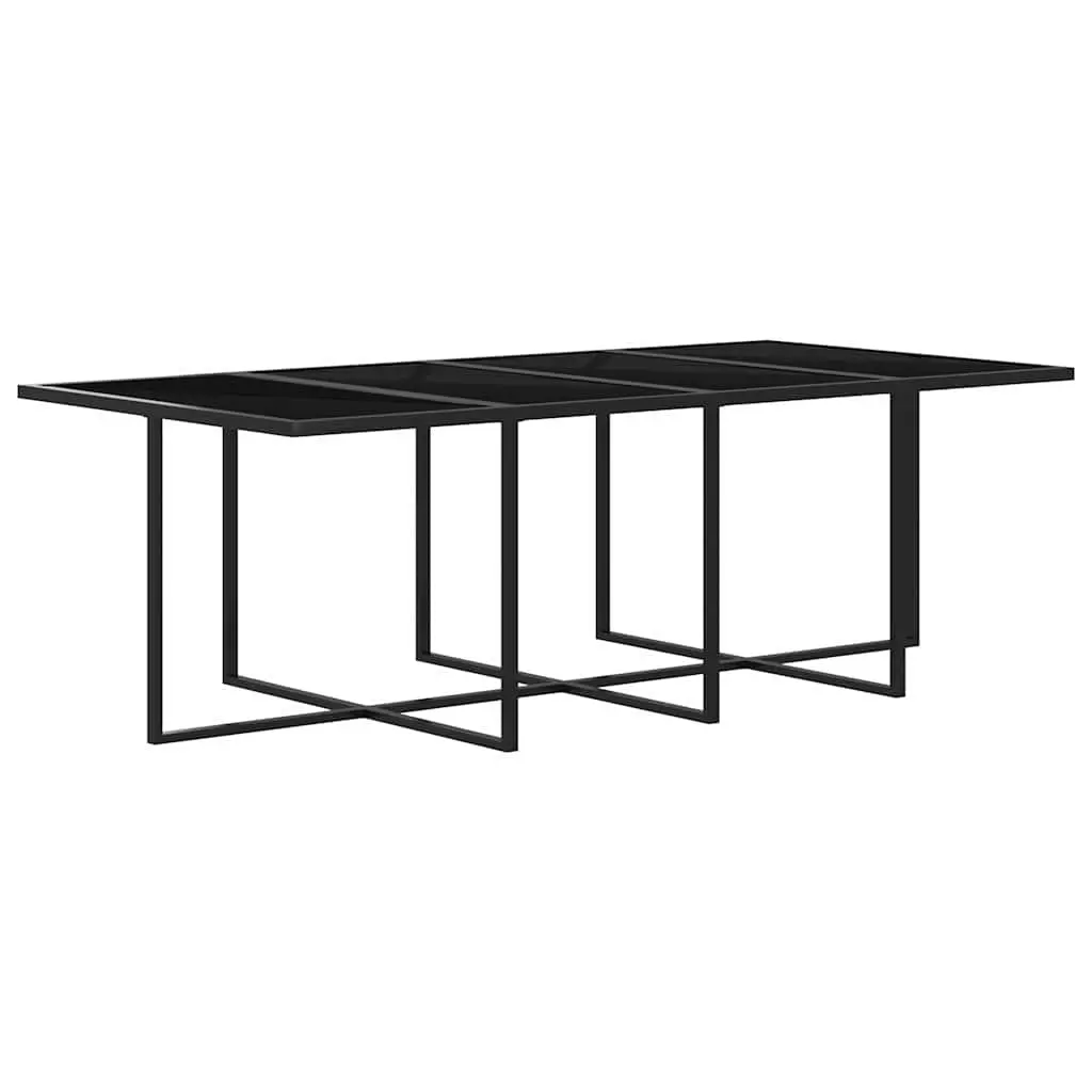 9 Piece Grey Rattan Outdoor Dining Set with Cushions