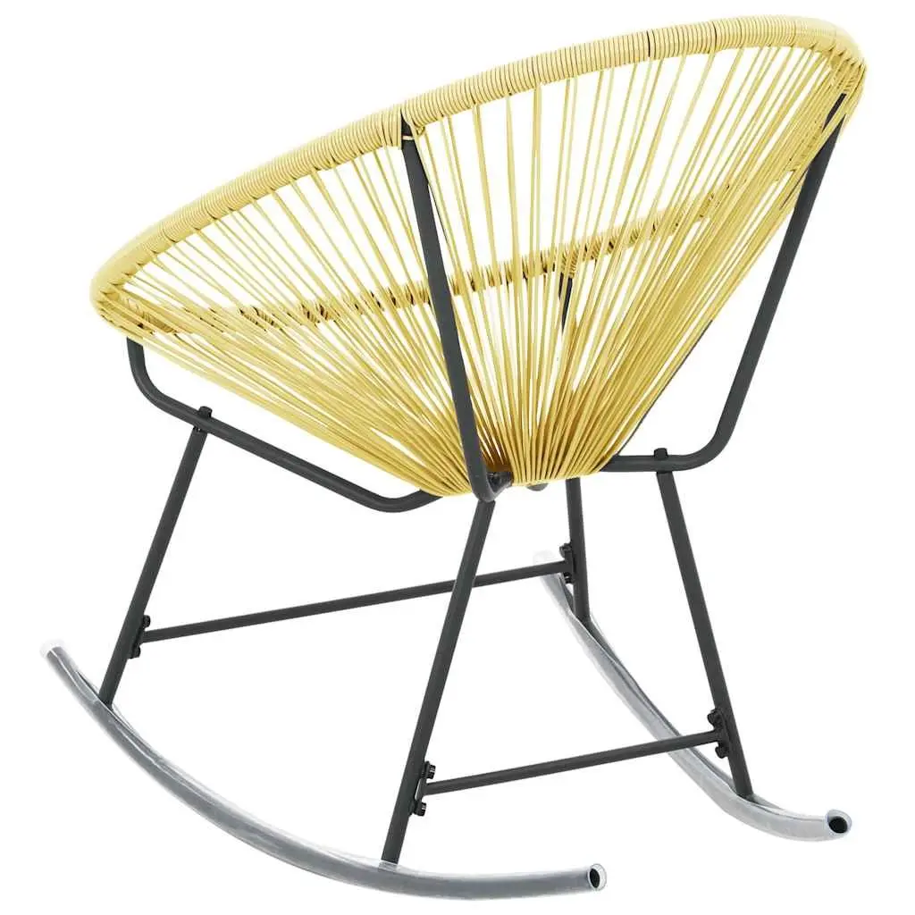 Outdoor Acapulco Chair with Poly Rattan Seating