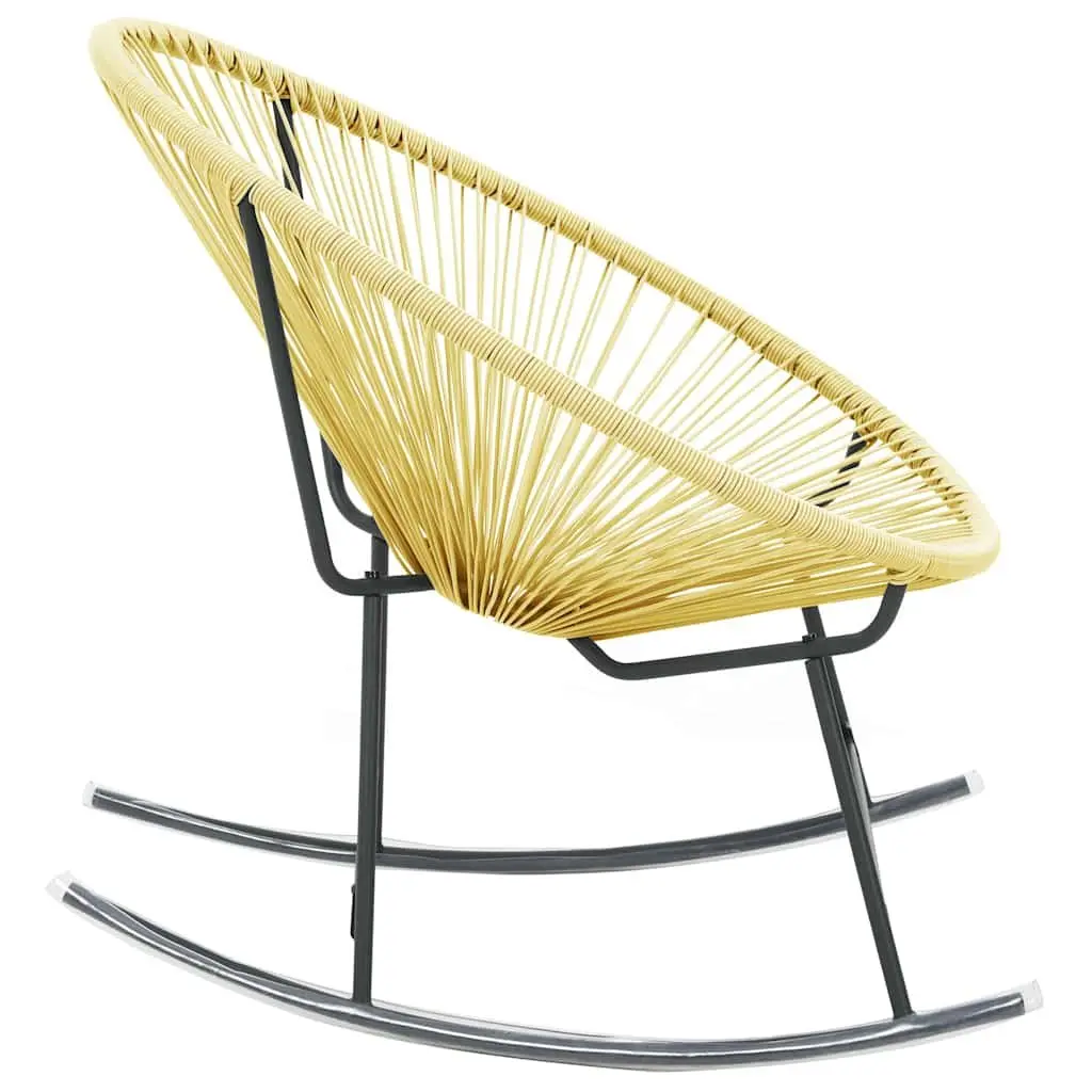 Outdoor Acapulco Chair with Poly Rattan Seating