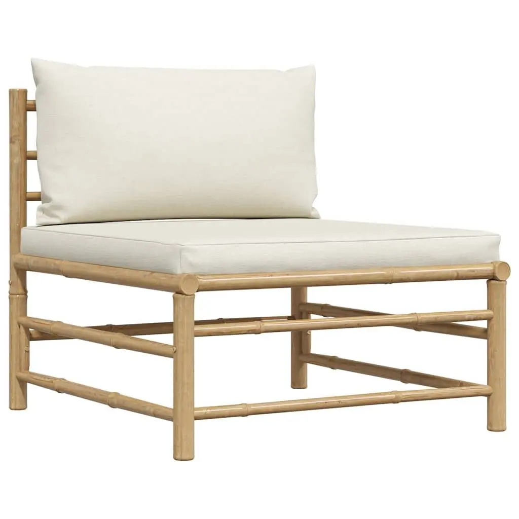 3 Piece Modular Outdoor Sofa Set with Cushions