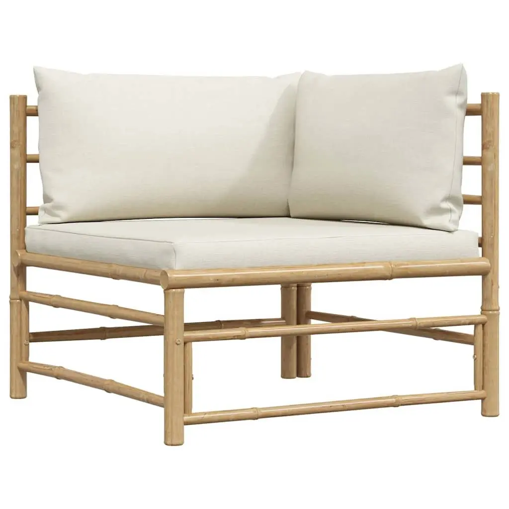 Bamboo 2-Piece Sectional Lounge Set