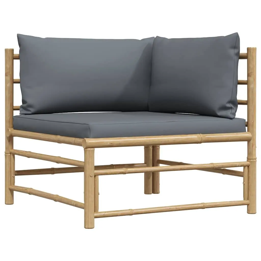 2-Piece Outdoor Lounge Set with Cushions
