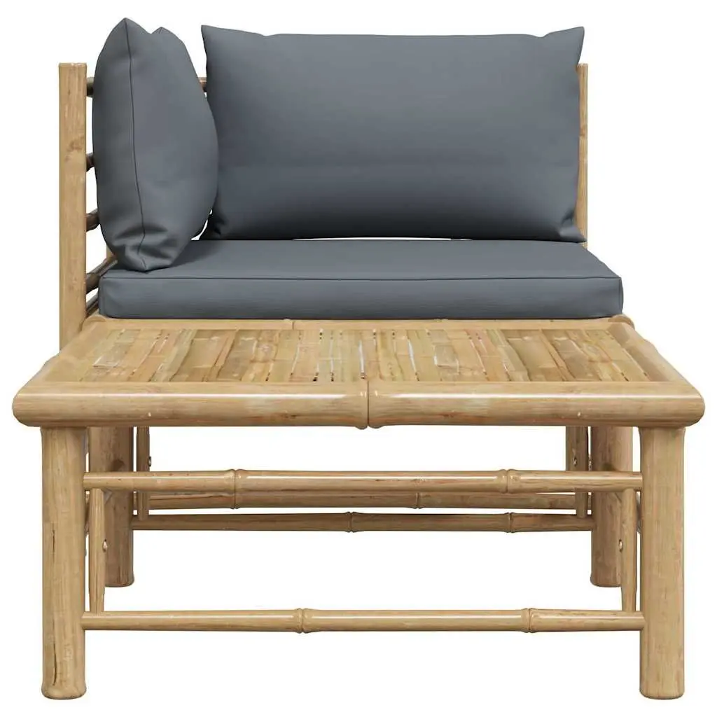 2-Piece Outdoor Lounge Set with Cushions