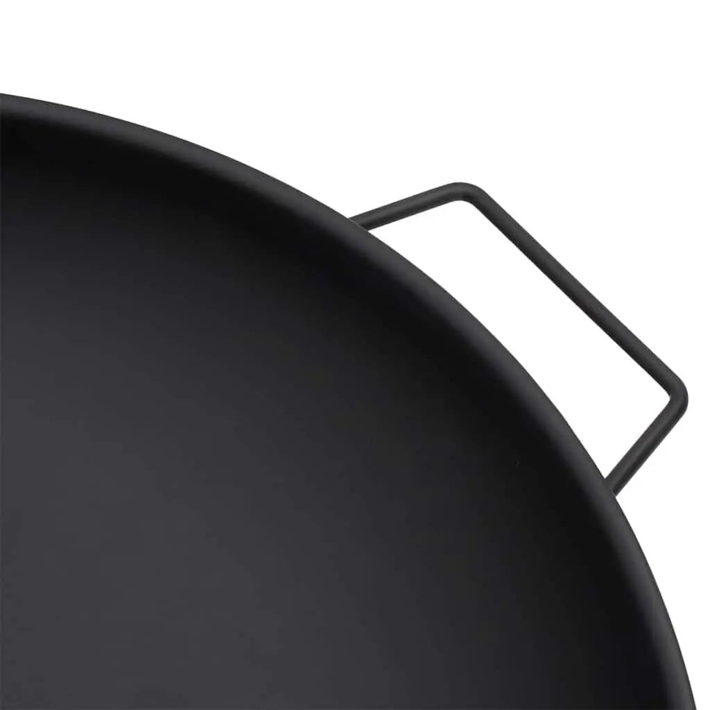 Fire Pit Steel 67.5x58x22.5 cm Black Bowl