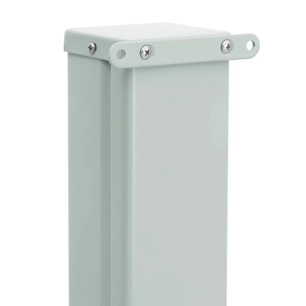 Grey Retractable Side Awning 140x600cm