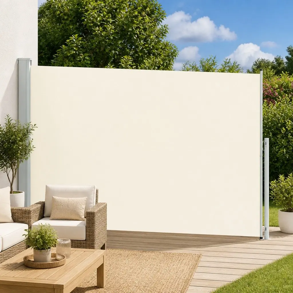 Retractable Side Awning 220x500cm for Outdoors