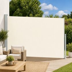 Durable Retractable Side Awning 220x500cm for Outdoors