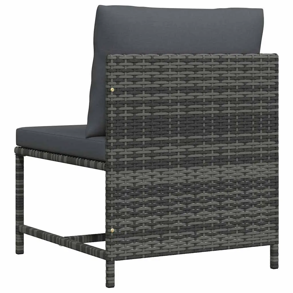 Outdoor Sectional Middle Sofa with Cushions