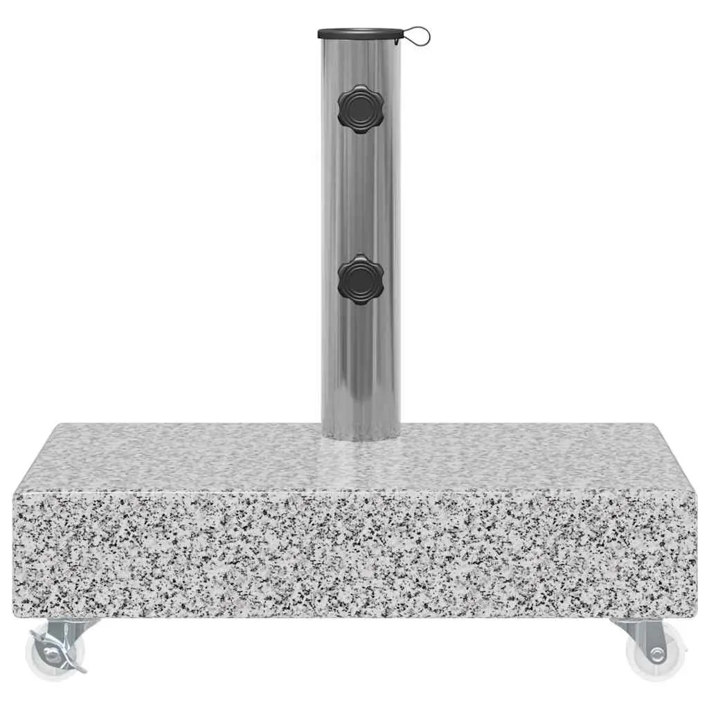 Heavy Duty Grey Granite Umbrella Base for Stability