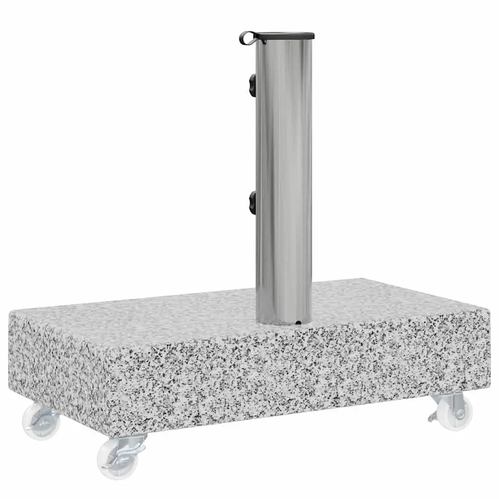 Heavy Duty Grey Granite Umbrella Base for Stability