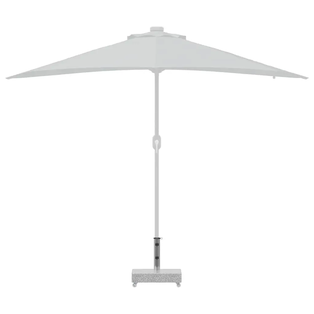 Heavy Duty Grey Granite Umbrella Base for Stability