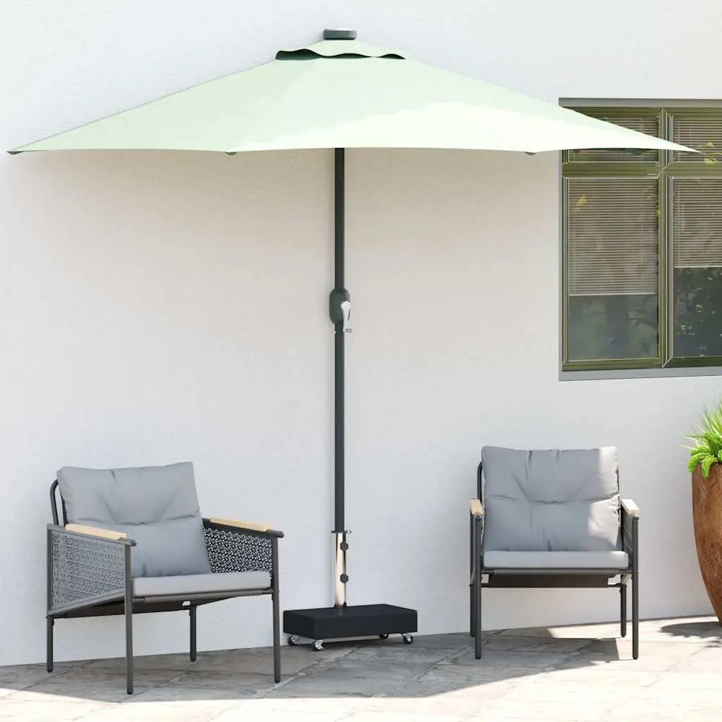 Umbrella Base Granite Black Outdoor Garden Parasol Stand Holder Heavy Duty