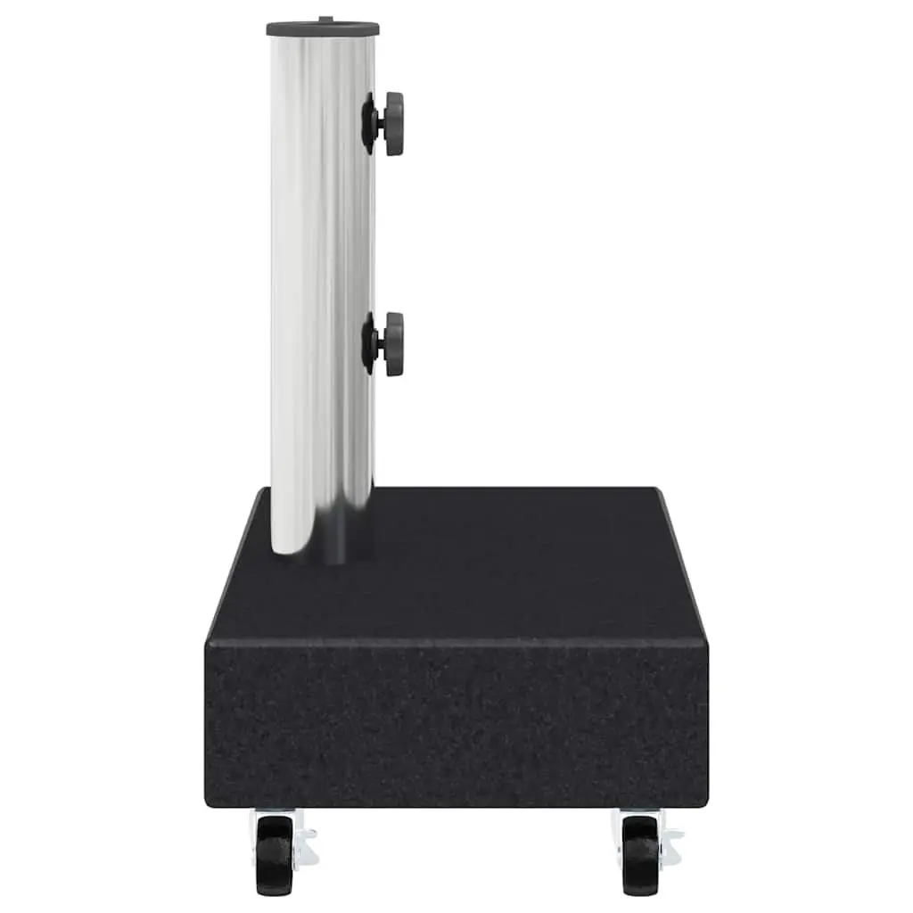 Umbrella Base Granite Black Outdoor Garden Parasol Stand Holder Heavy Duty