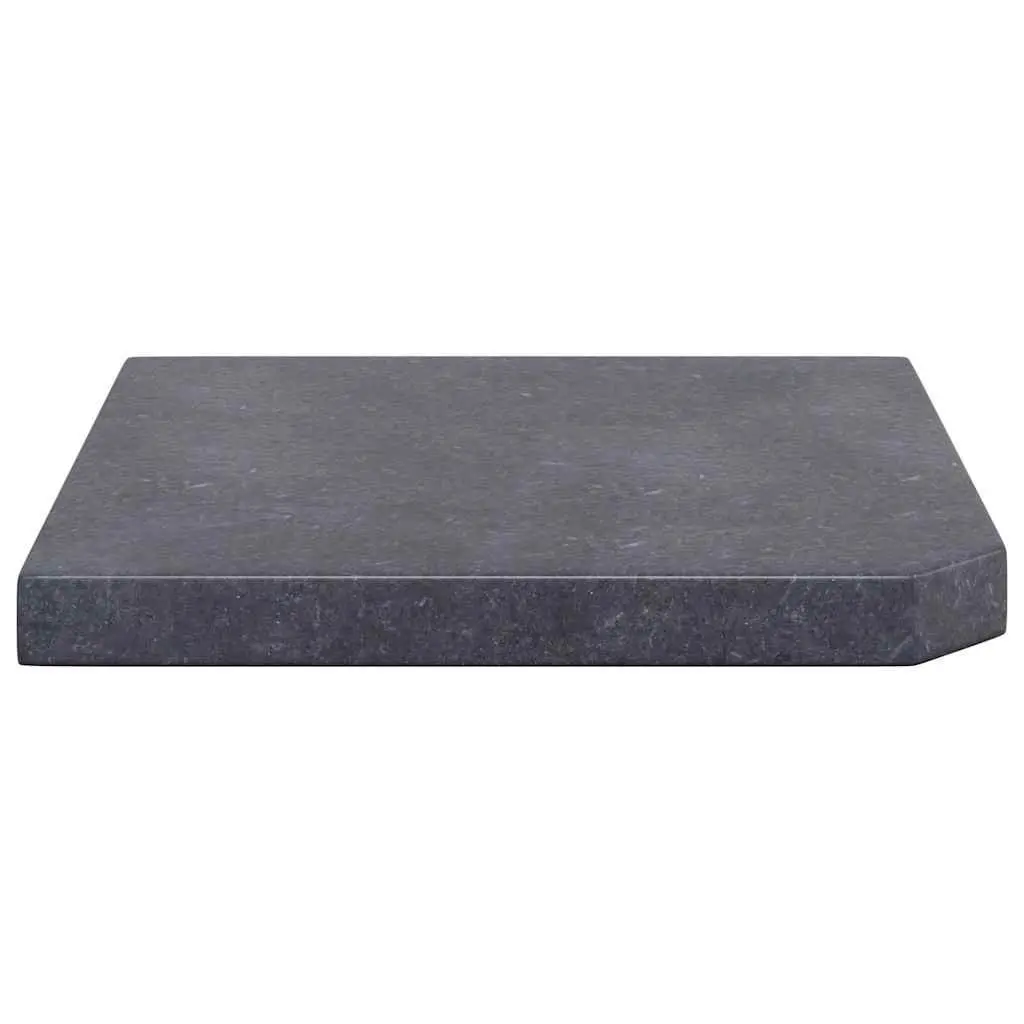 Umbrella Weight Plate Granite Square Black 25kg