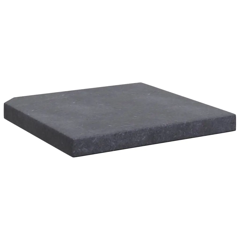Umbrella Weight Plate Granite Square Black 25kg